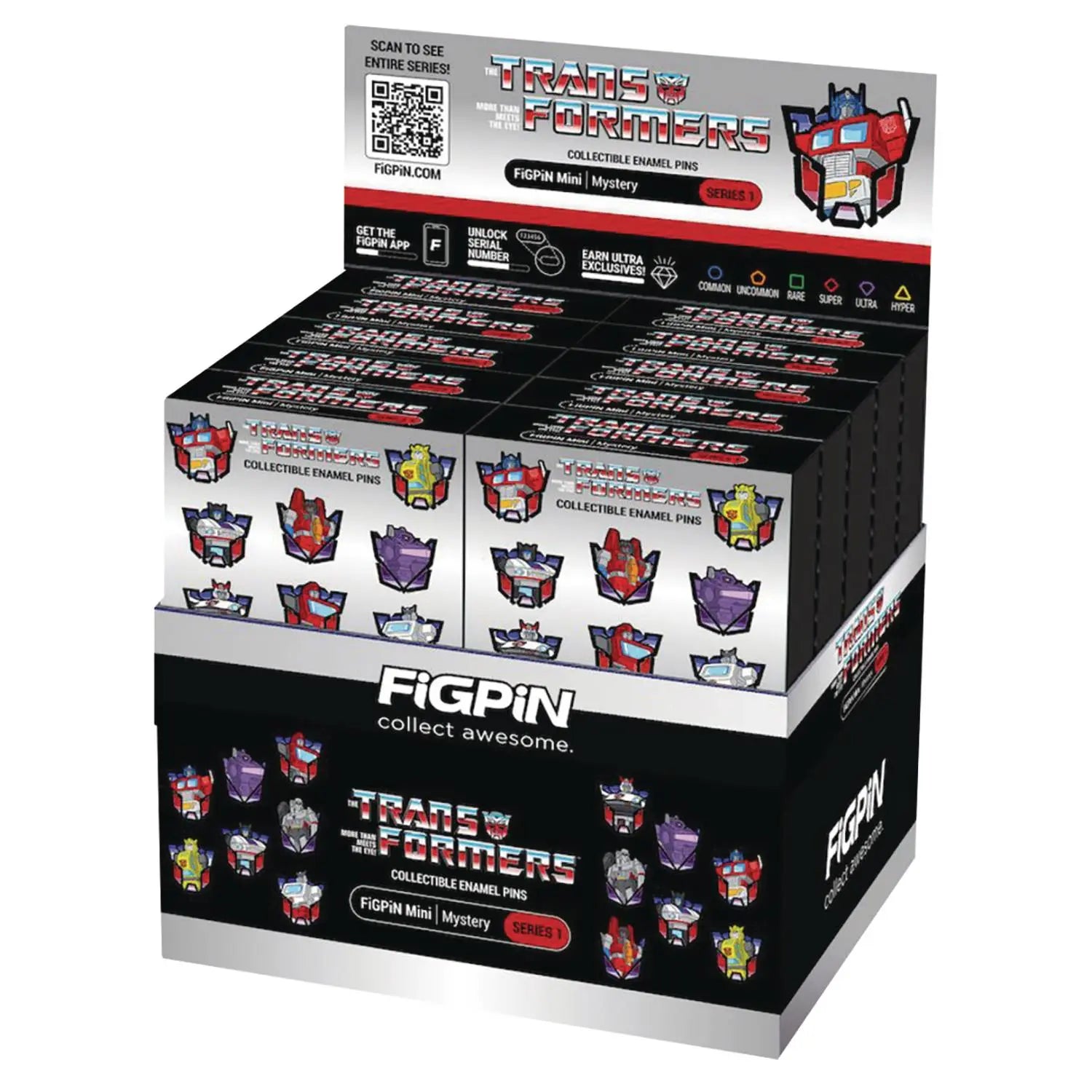Figpin Transformers 40th Anniversary Mystery Mini Pin - Individual Pin - MOD Shop LLC