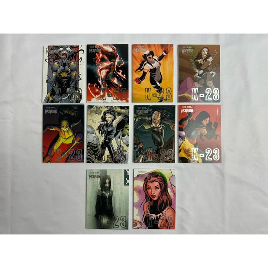 Fleer Ultra Wolverine Complete X - 23 Base Set - 10 Cards - MOD Shop LLC