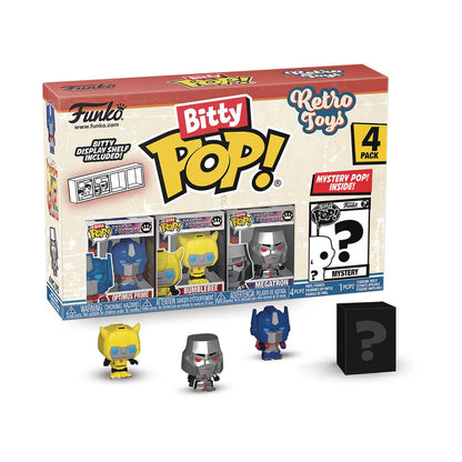 Funko Bitty Pop! - Retro Toys - Transformers 4 - pack - MOD Shop LLC