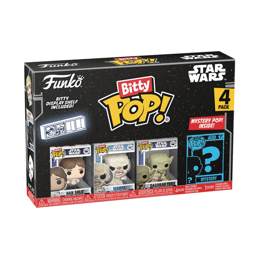 Funko Bitty Pop! - Star Wars - S2 Han - 4 - pack - MOD Shop LLC