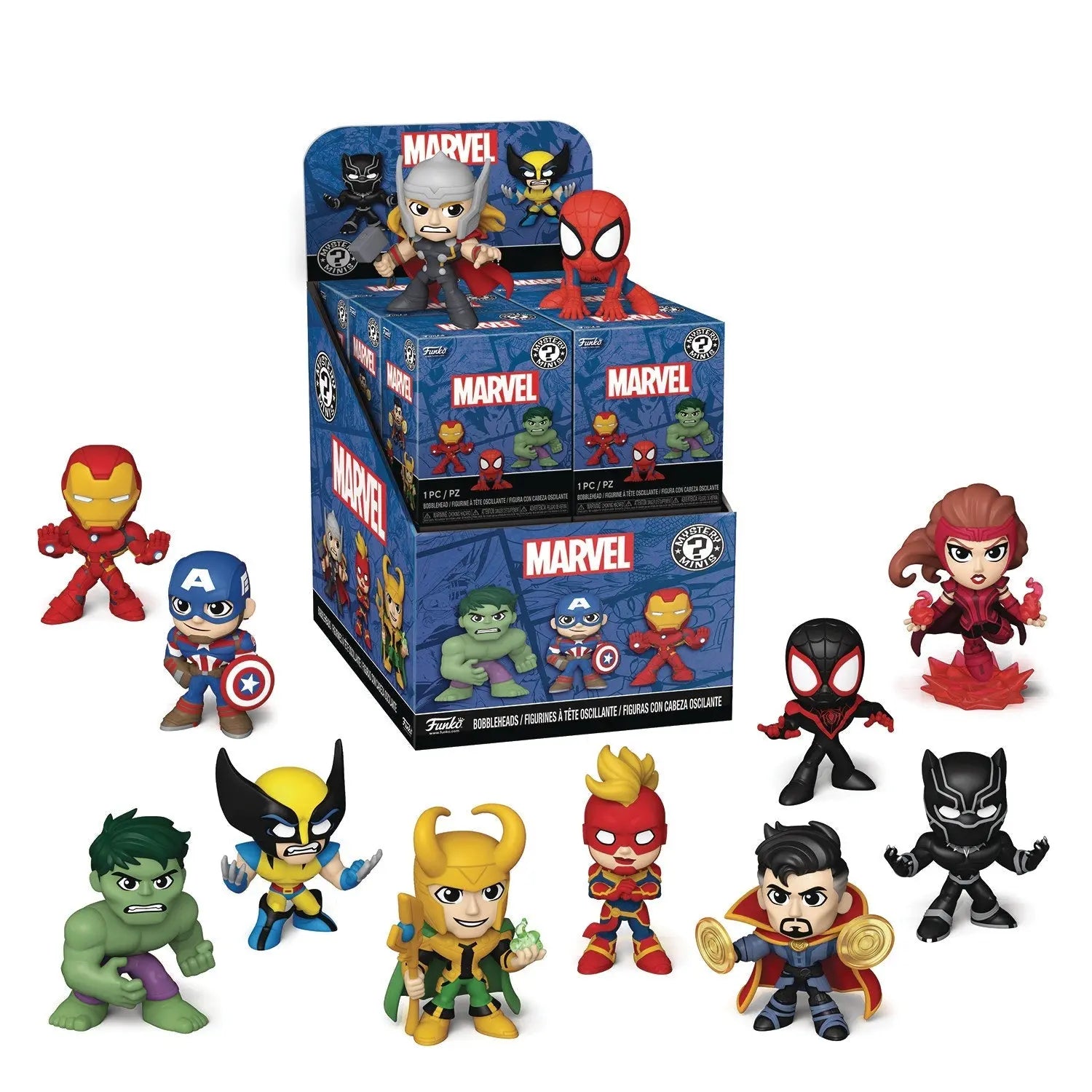 Funko - Marvel Mystery Mini - Classic Figures - Individually Packaged - MOD Shop LLC