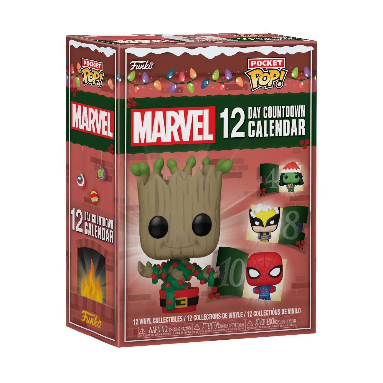 Funko Pocket Pop - Marvel - 12 Day Countdown Calendar - MOD Shop LLC