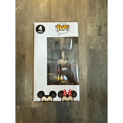 Funko Pop! 4 Pack Disney 100 Mickey Minnie Donald Daisy Walmart Exclusive New - MOD Shop LLC