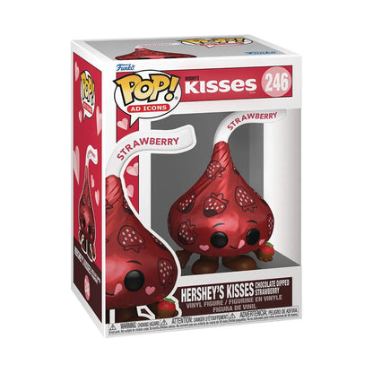 Funko Pop! - Ad Icons - Hershey Strawberry & Creme Kiss 246 - MOD Shop LLC