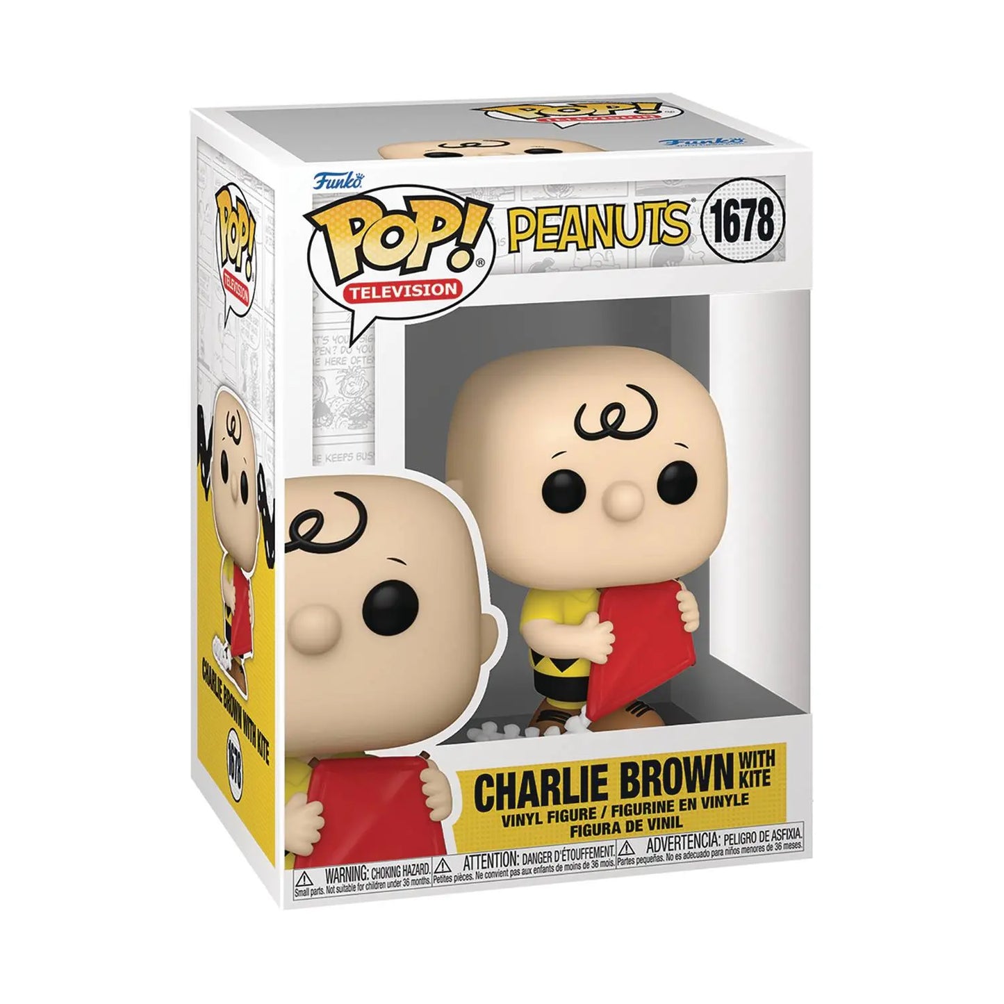 Funko Pop! - Animation - Peanuts - Charlie Brown & Kite #1678 - MOD Shop LLC