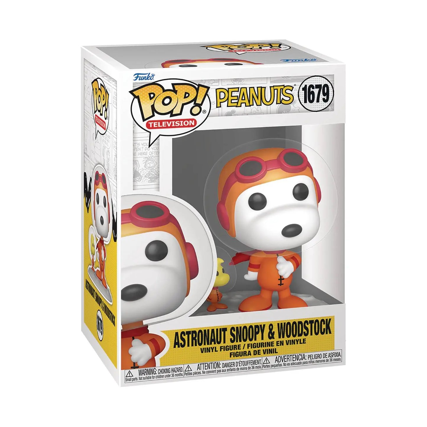 Funko Pop! - Animation - Peanuts - Space Snoopy & Woodstock #1679 - MOD Shop LLC