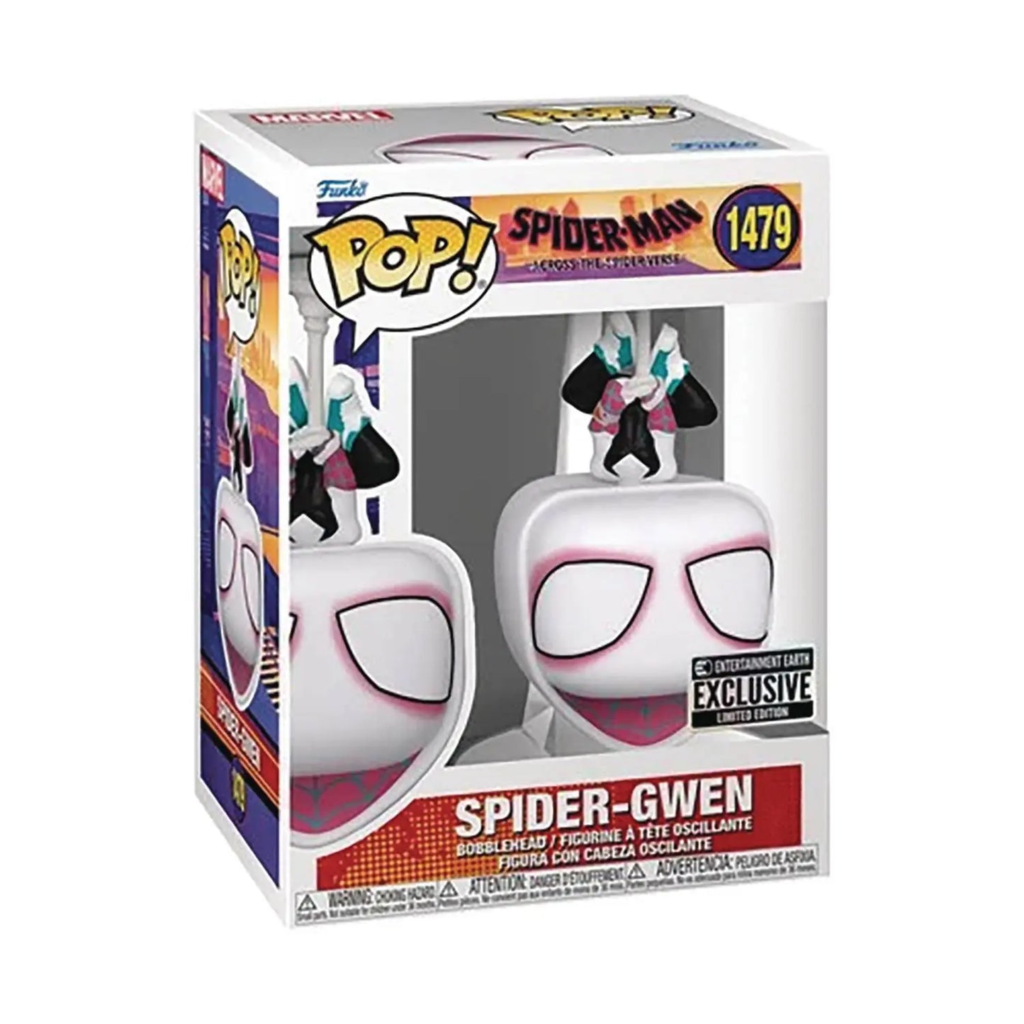 Funko Pop! - Animation - Spider - Man Across the Spider - Verse - Spider - Gwen #1479 - MOD Shop LLC