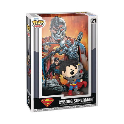 Funko Pop! - DC - Comic Cover - Superman - Cyborg 21 - MOD Shop LLC