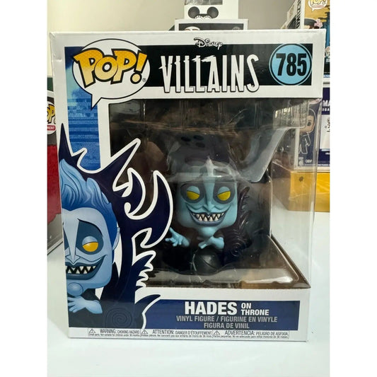 Funko Pop! Deluxe: Disney - Hades on Throne #785 in Protector - MOD Shop LLC