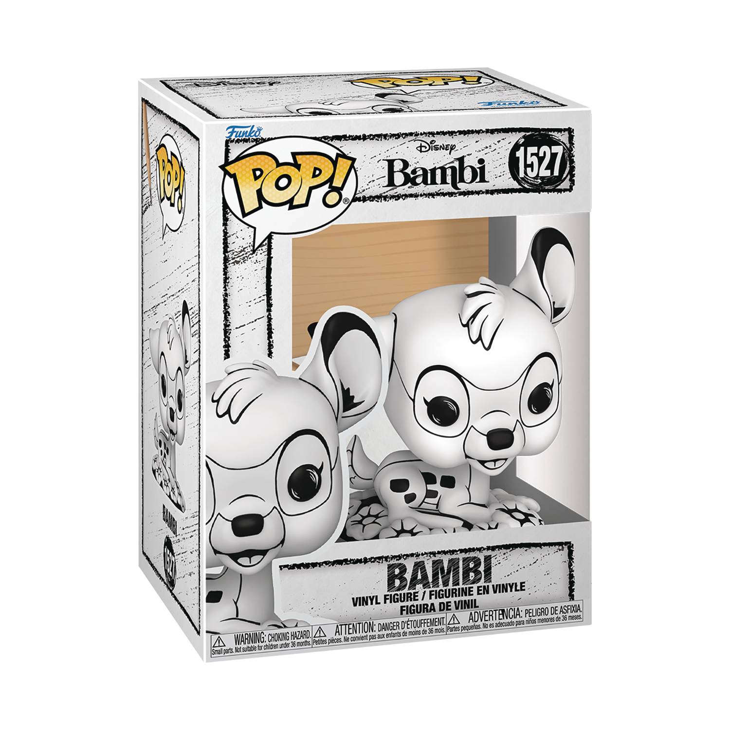 Funko Pop! - Disney - Bambi - Sketched Bambi 1527 - MOD Shop LLC