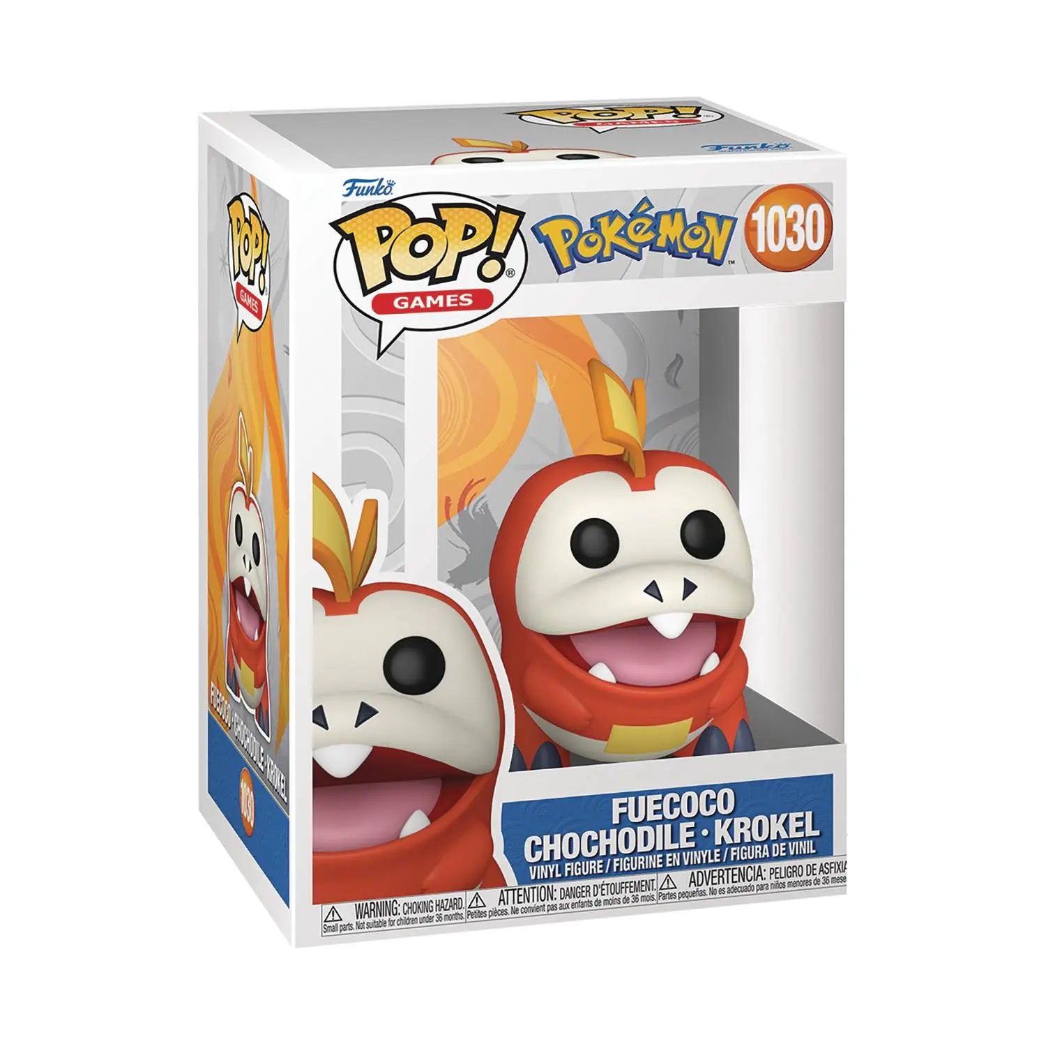 Funko Pop! - Games - Pokemon - Fuecoco #1030 - MOD Shop LLC