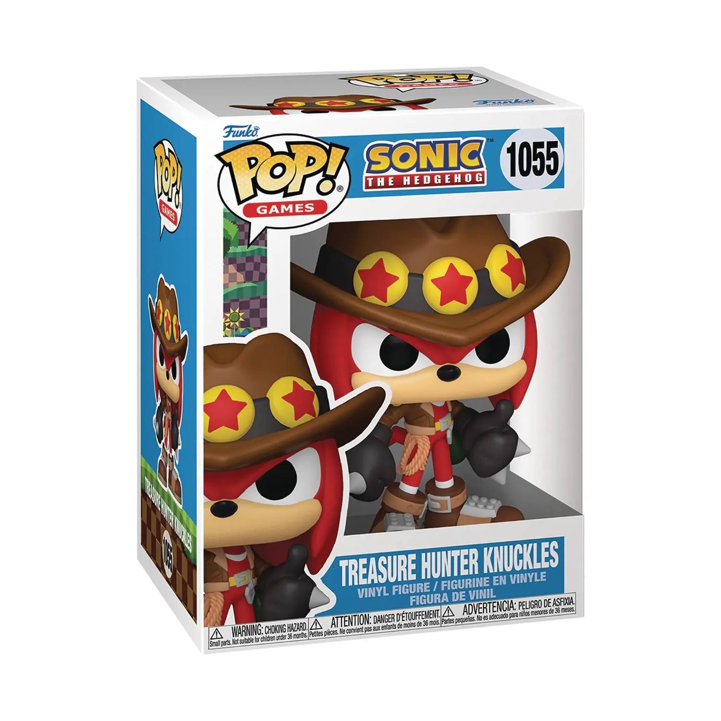 Funko Pop! - Games - Sonic - Treasure Hunter Knuckles #1055 - MOD Shop LLC