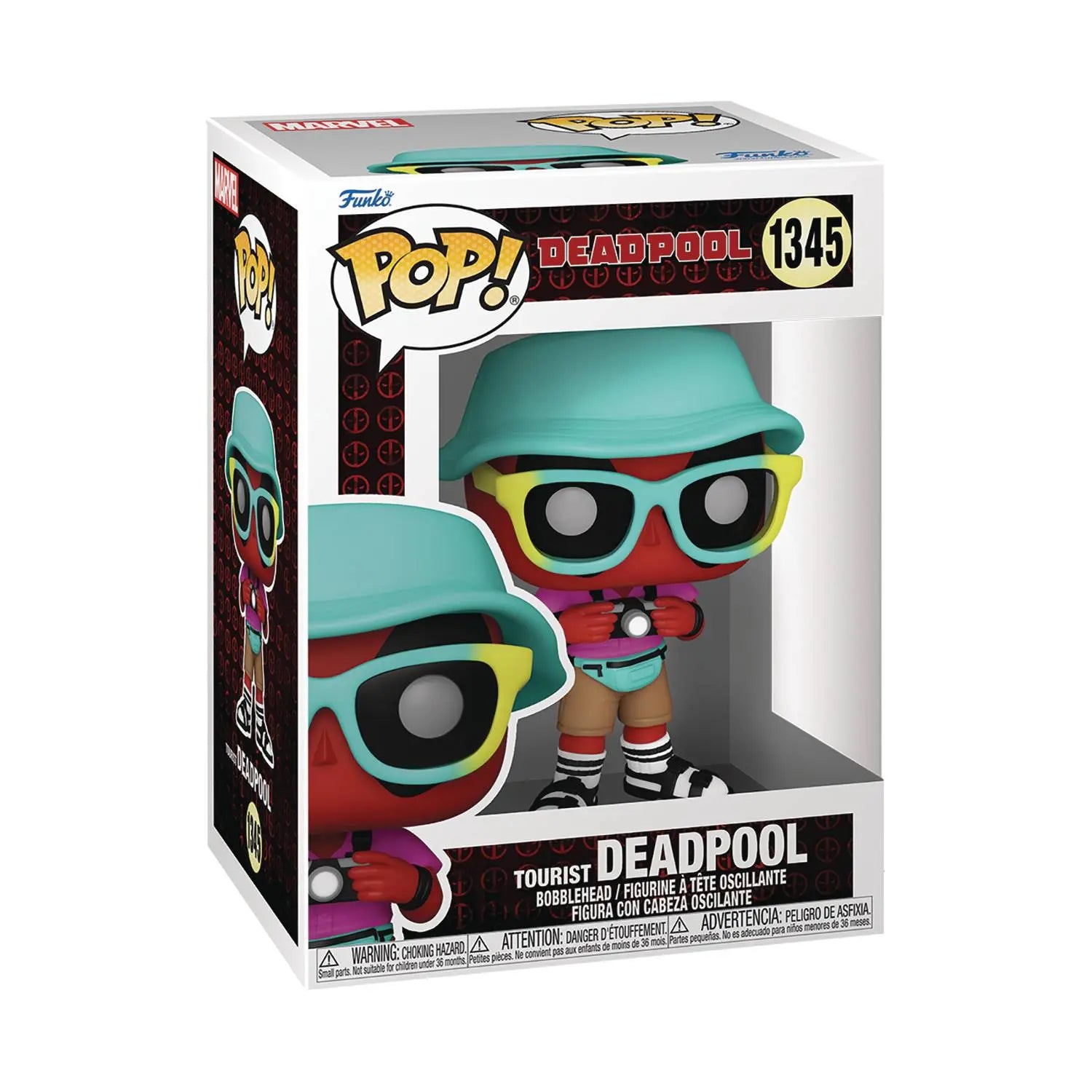 Funko Pop! - Marvel - Deadpool Tourist #1345 - MOD Shop LLC