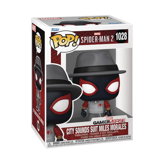 Funko Pop! - Marvel Games - Spider - Man 2 - City Sounds Miles 1028 - MOD Shop LLC
