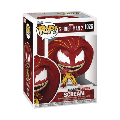 Funko Pop! - Marvel Games - Spider - Man 2 - Scream 1026 - MOD Shop LLC