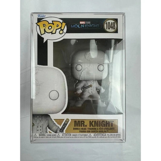 Funko Pop! Moon Knight Mr. Knight #1048 in TitanShield Platinum Protector - MOD Shop LLC