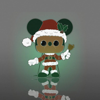 Funko Pop! Pin - Disney - Holiday Mickey #21 - Glow in the Dark - MOD Shop LLC