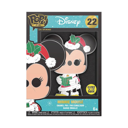 Funko Pop! Pin - Disney - Minnie Mouse #22 - Glow in the Dark - MOD Shop LLC