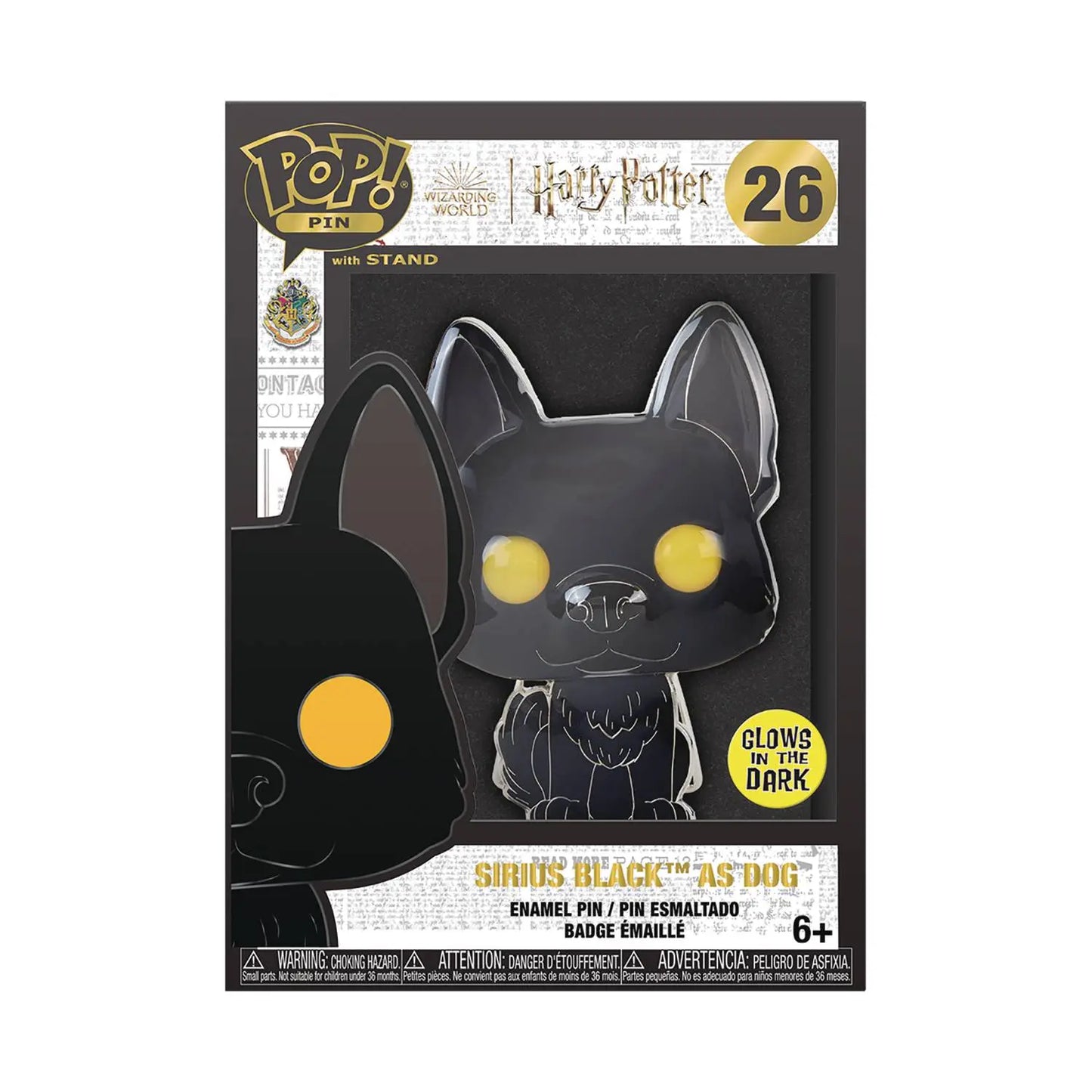 Funko Pop! - Pin - Harry Potter PoA 20th Anniversary - Sirius Black as Dog - MOD Shop LLC