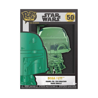 Funko Pop! - Pin - Star Wars - Dark Side - Boba Fett Neon - MOD Shop LLC