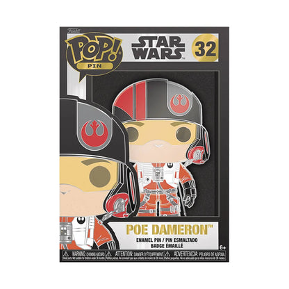 Funko Pop! Pins - Star Wars - Poe Dameron #32 - MOD Shop LLC