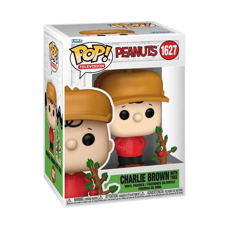 Funko Pop! - Pop & Buddy - Charlie Brown and Christmas Tree 1627 - MOD Shop LLC