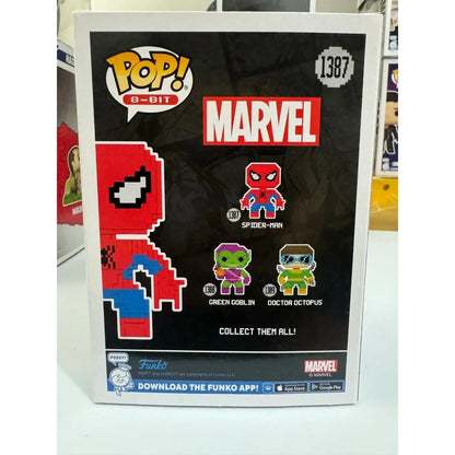 Funko Pop! Spider - Man #1387 - Marvel 8 - Bit Spider - Man - Target Exclusive - NIB - MOD Shop LLC