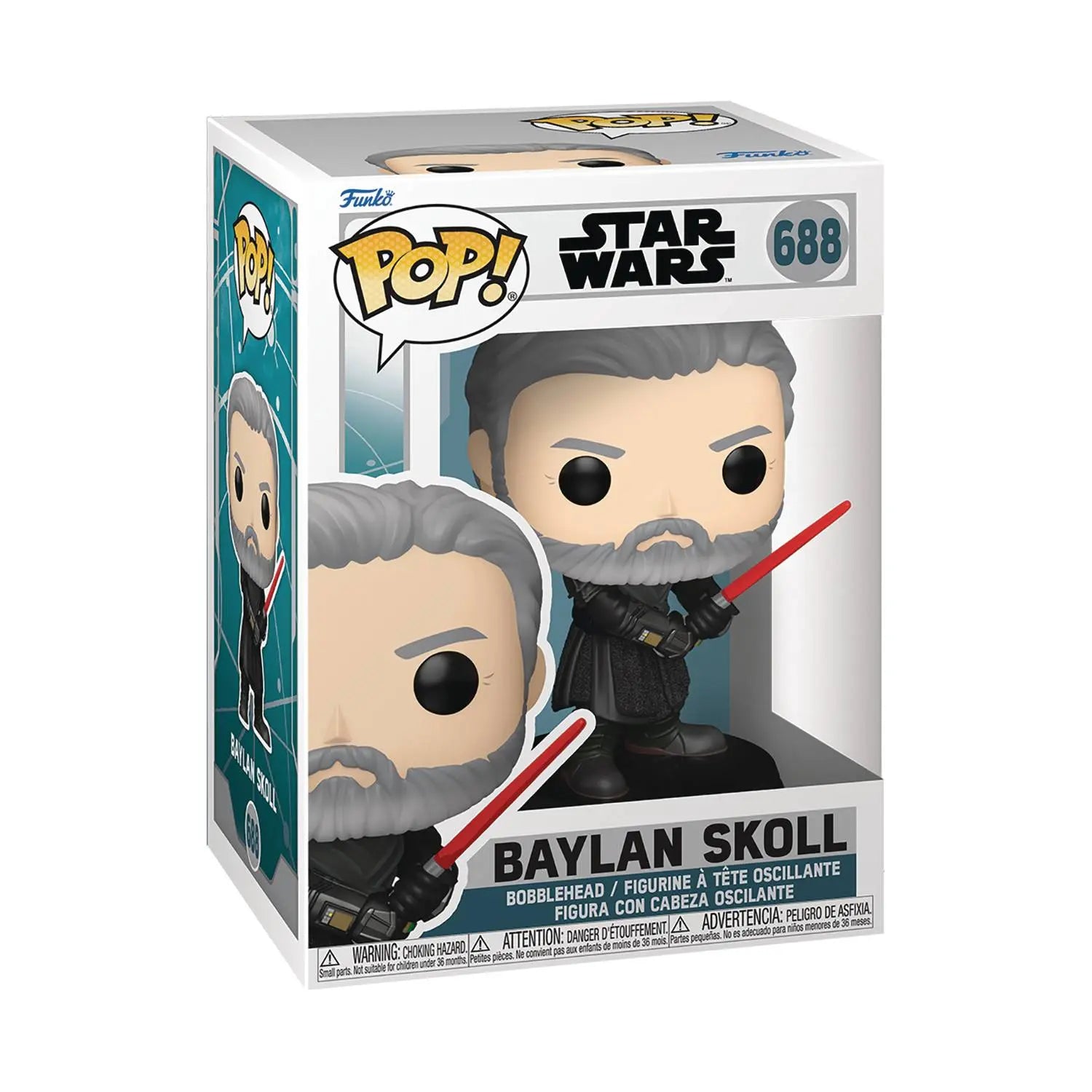 Funko Pop! - Star Wars - Ahsoka Series 2 - Baylan Skoll #688 - MOD Shop LLC