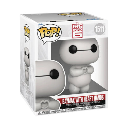 Funko Pop! - Super - Disney - Big Hero 6 - Baymax with Heart Hands 1511 - MOD Shop LLC