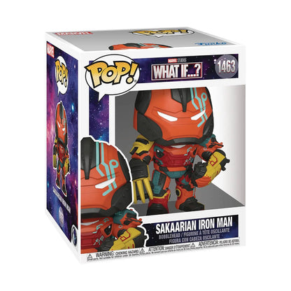 Funko Pop! - Super - Marvel - What If? S2 - Sakaarian Iron Man 1463 - MOD Shop LLC