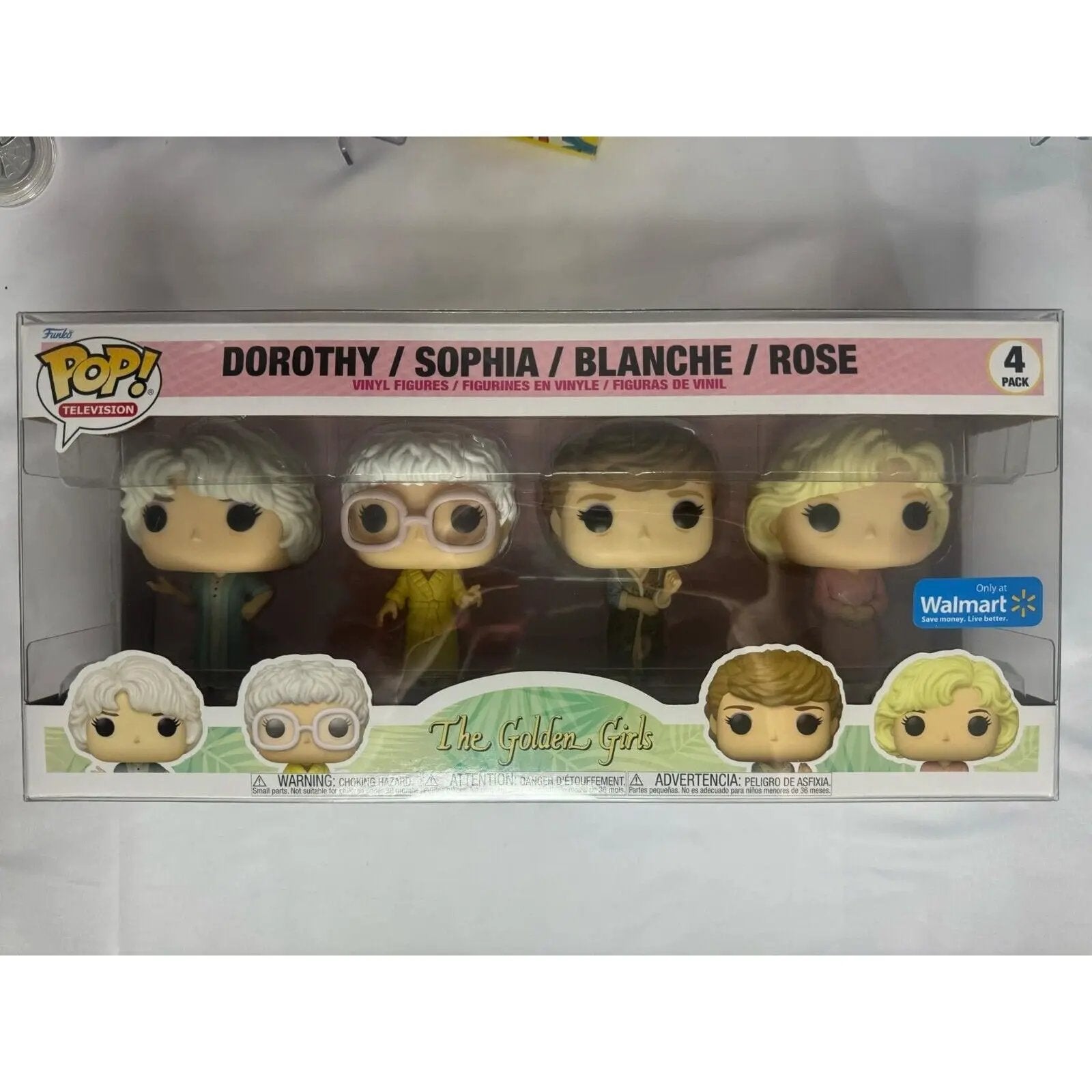Funko Pop! Vinyl: Dorothy / Sophia / Blanche / Rose - 4 Pack w/ protector - MOD Shop LLC