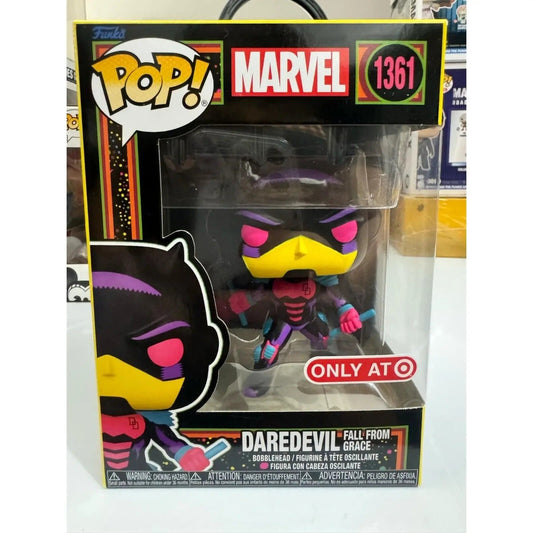 Funko Pop! Vinyl: Marvel - Daredevil Fall From Grace (Black Light) - Target - MOD Shop LLC