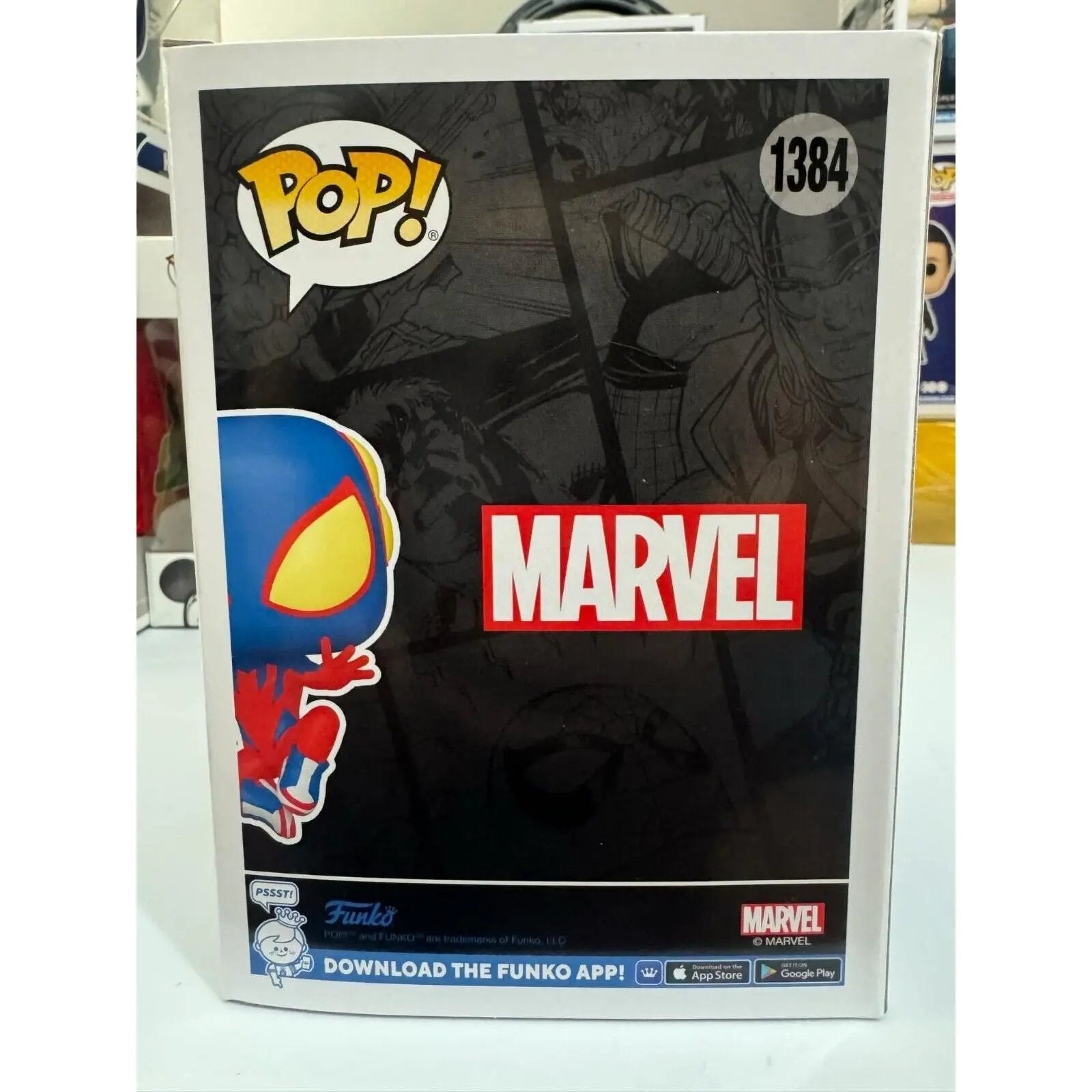 Funko Pop! Vinyl: Marvel - Spider - Boy - Target San Diego Comic Con in Protector - MOD Shop LLC