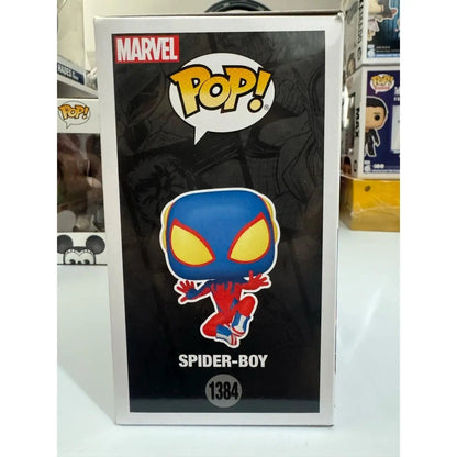 Funko Pop! Vinyl: Marvel - Spider - Boy - Target San Diego Comic Con in Protector - MOD Shop LLC