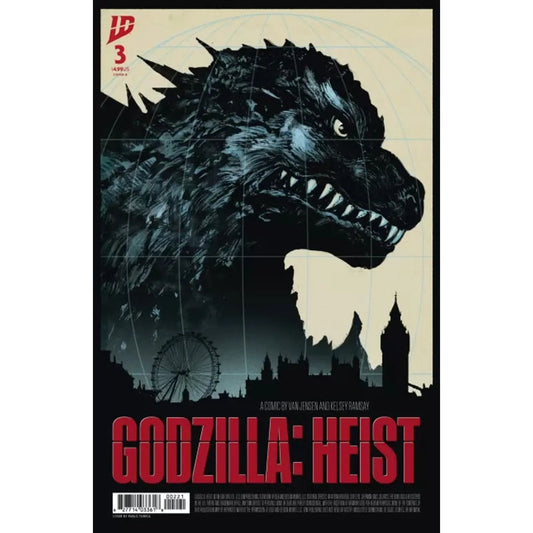 Godzilla: Heist 3B Pablo Tunica Variant - MOD Shop LLC