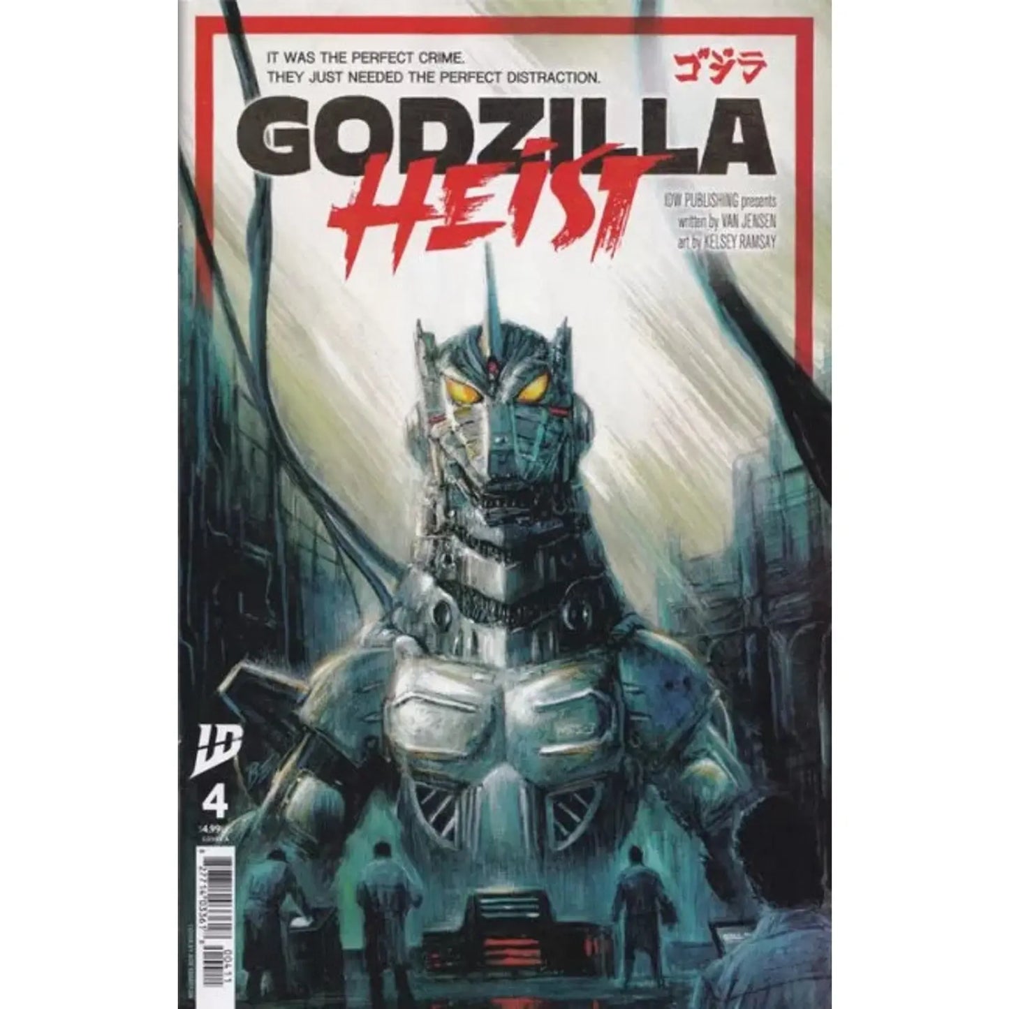 Godzilla: Heist 4A Bob Eggleton Regular - MOD Shop LLC