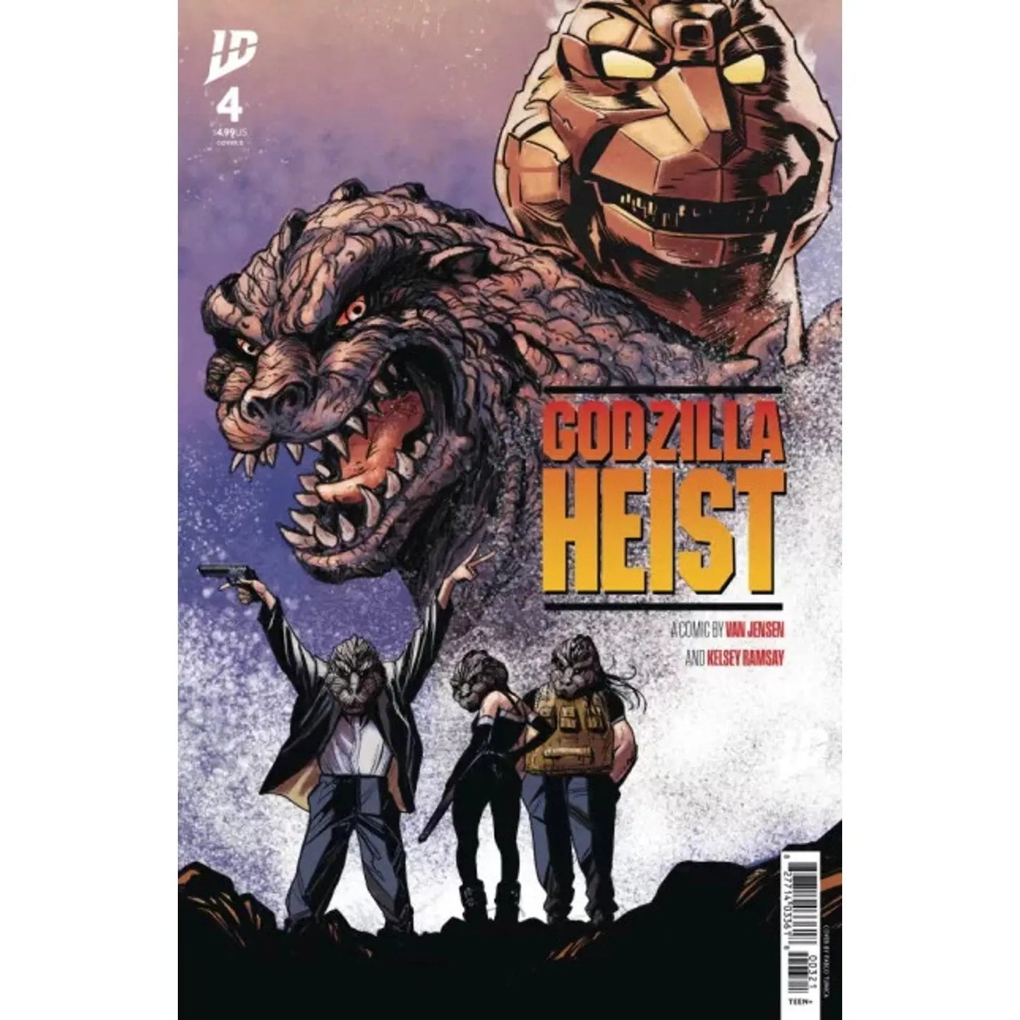 Godzilla: Heist 4B Pablo Tunica Movie Variant - MOD Shop LLC