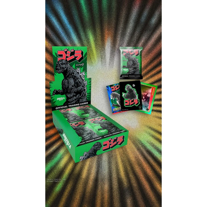 Godzilla Toho Foil Pack Trading Cards WV1 Showa - 24 packs per box - MOD Shop LLC