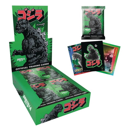 Godzilla Toho Foil Pack Trading Cards WV1 Showa - 24 packs per box - MOD Shop LLC