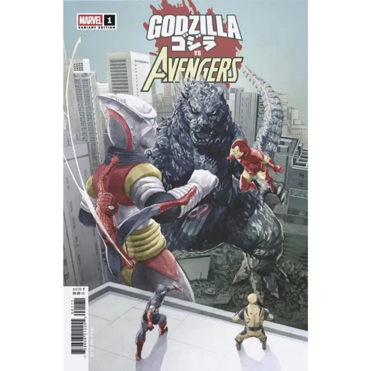 Godzilla vs. Avengers 1G Mitsuhiro Arita Variant - MOD Shop LLC