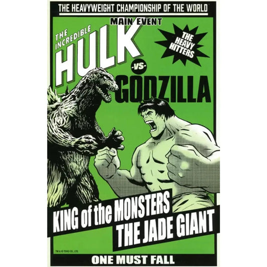 Godzilla vs. Hulk 1C Lee Garbett Versus Variant - MOD Shop LLC