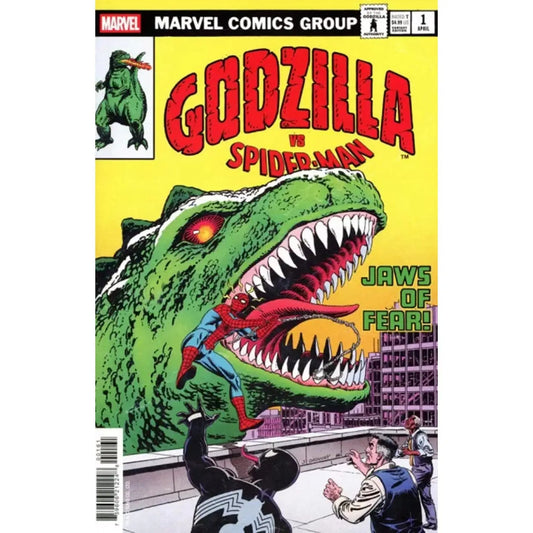Godzilla vs. Spider - Man 1F Jerry Ordway Variant - MOD Shop LLC