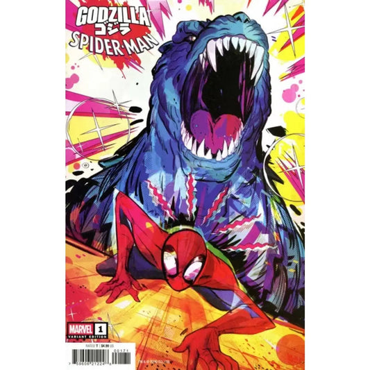 Godzilla vs. Spider - Man 1G Nicoletta Baldari Variant - MOD Shop LLC