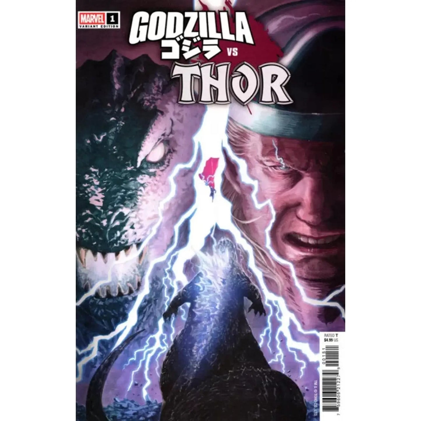 Godzilla Vs. Thor 1E Mitsuhiro Arita Variant - MOD Shop LLC