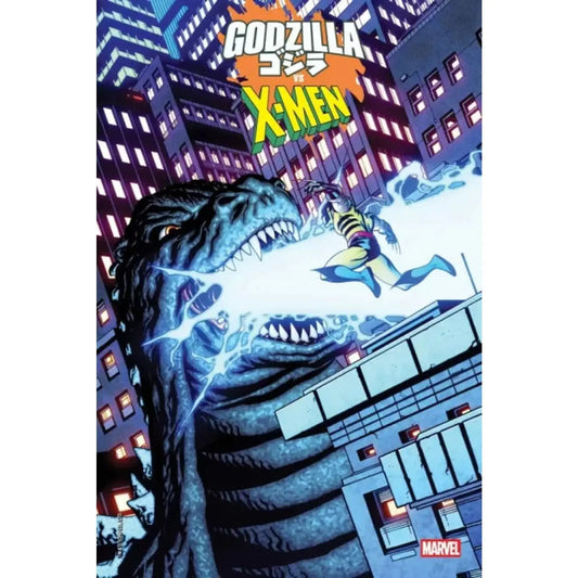 Godzilla vs. X - Men 1B Mike McKone Foil Variant - MOD Shop LLC