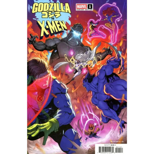 Godzilla vs. X - Men 1E Iban Coello Variant - MOD Shop LLC