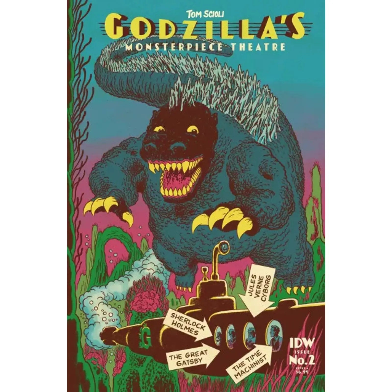 Godzilla's Monsterpiece Theatre 2A Tom Scioli Regular - MOD Shop LLC