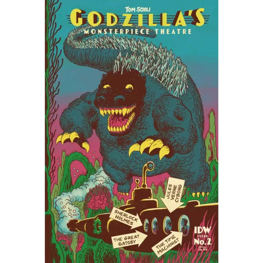 Godzilla's Monsterpiece Theatre 2A Tom Scioli Regular - MOD Shop LLC