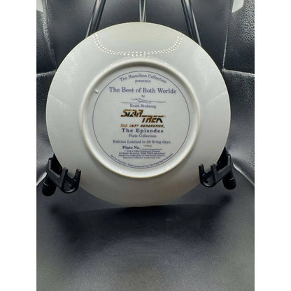 Hamilton Collection Star Trek The Next Generation - Best of Both Worlds Ltd Ed - MOD Shop LLC