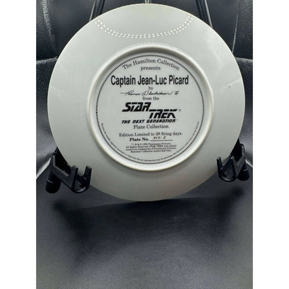 Hamilton Collection Star Trek The Next Generation Captain Jean - Luc Picard Ltd Ed - MOD Shop LLC